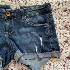 Vintage Garage Jean Shorts
